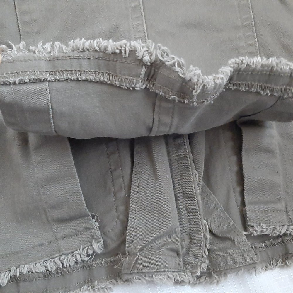 Live a Little Women`s Boho Raw Edge Jacket (M) - Picture 13 of 15